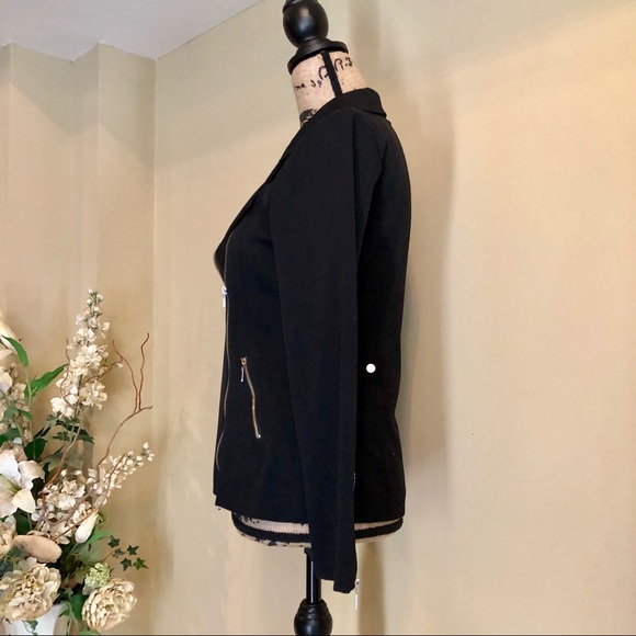 ~Lynn Ritchie~ Black zip up hoodie - Picture 3 of 4